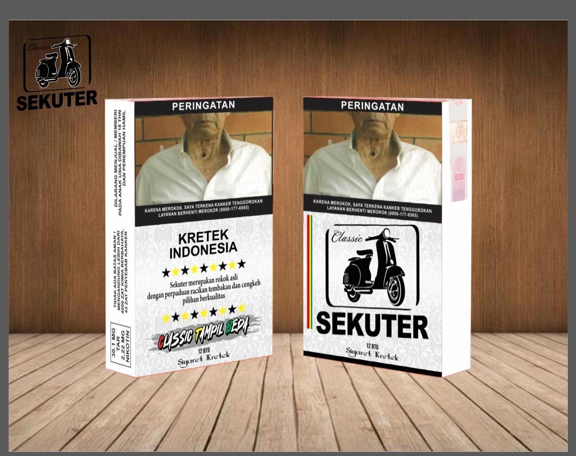 Sekuter Kretek Indonesia - Rokok Klasik Tampil Beda